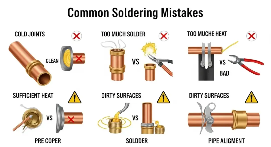Common Soldering Mistakes to Avoid