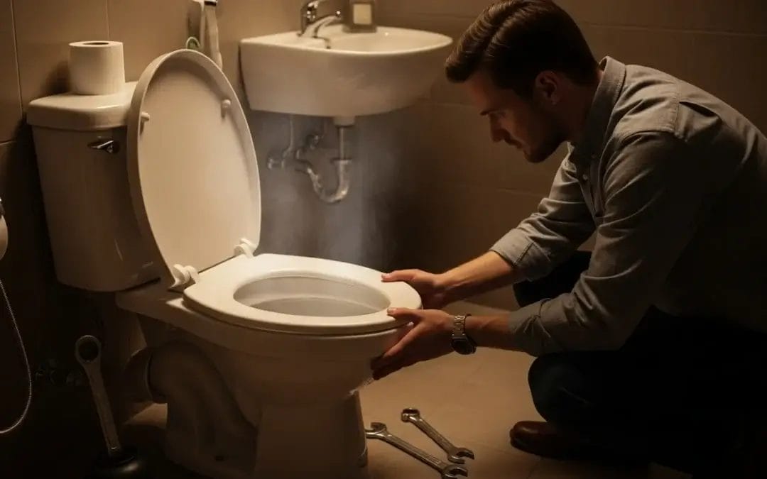 Mystery of Warm Toilet Water: Causes, Fixes, and When to Call a Plumber