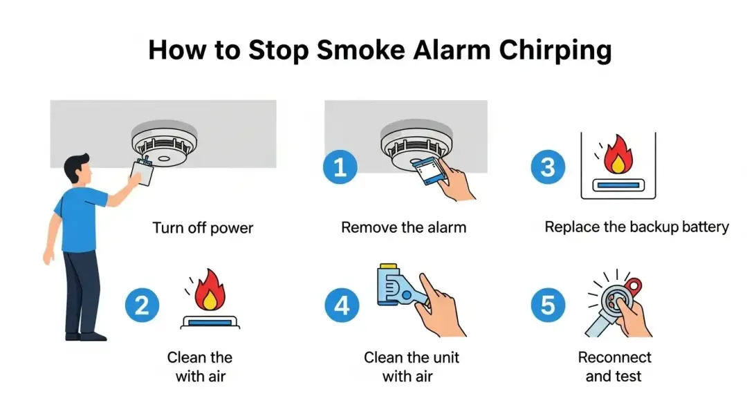 Step-by-Step Guide to Stop the Chirping