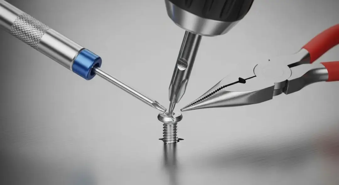 Sheared screw