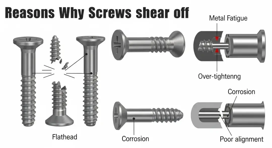 Why Do Screws Shear Off