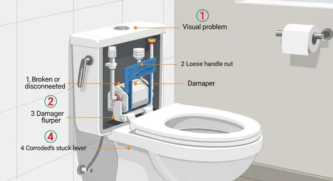 Why Won’t My Toilet Handle Work? Understanding Common Causes