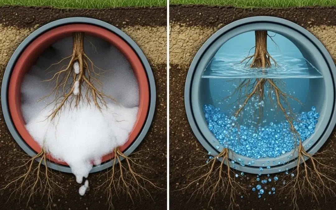 Foaming Root Killer vs. Copper Sulfate
