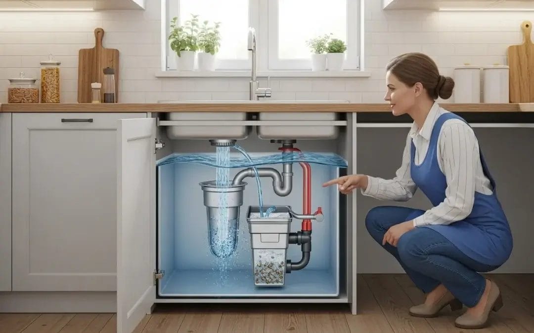 do houses have grease traps